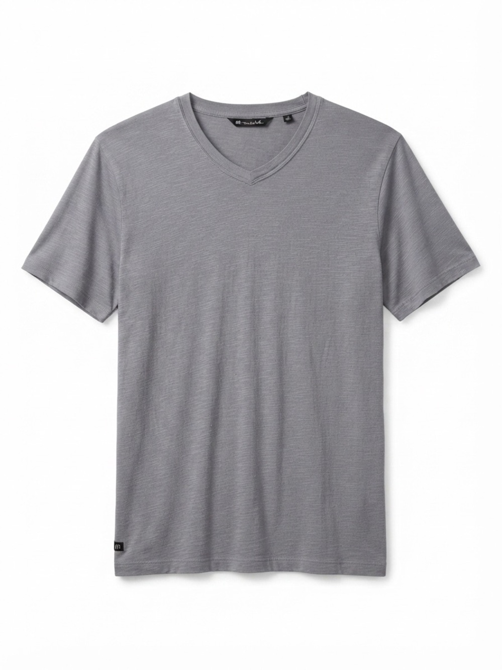 Travis Mathew Gray Cotton Modal V-Neck Tee Shirt XL Golf Athleisure Gorpcore